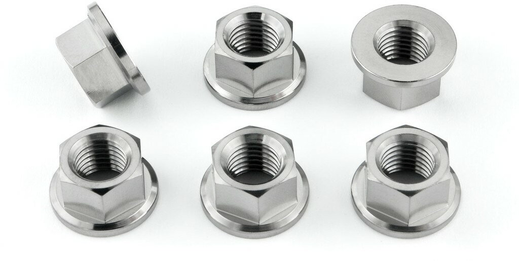 PRO BOLT プロボルト スプロケットナット APRILIA アプリリア BENELLI ベネリ DUCATI ドゥカティ HONDA ホンダ KAWASAKI カワサキ KTM SUZUKI スズキ TRIUMPH トライアンフ YAMAHA ヤマハ スプロケットボルト・ナット 駆動系 カラー：ナチュラル チタン