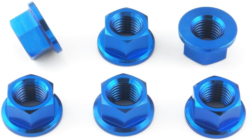 PRO BOLT プロボルト スプロケットナット APRILIA アプリリア BENELLI ベネリ DUCATI ドゥカティ HONDA ホンダ KAWASAKI カワサキ KTM SUZUKI スズキ TRIUMPH トライアンフ YAMAHA ヤマハ スプロケットボルト・ナット 駆動系 カラー：ブルー