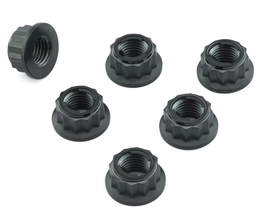 PRO BOLT プロボルト スプロケットナット 12角(バイヘックス) APRILIA アプリリア BENELLI ベネリ DUCATI ドゥカティ HONDA ホンダ KAWASAKI カワサキ KTM SUZUKI スズキ TRIUMPH トライアンフ YAMAHA ヤマハ スプロケットボルト・ナット 駆動系 カラー：ブラック