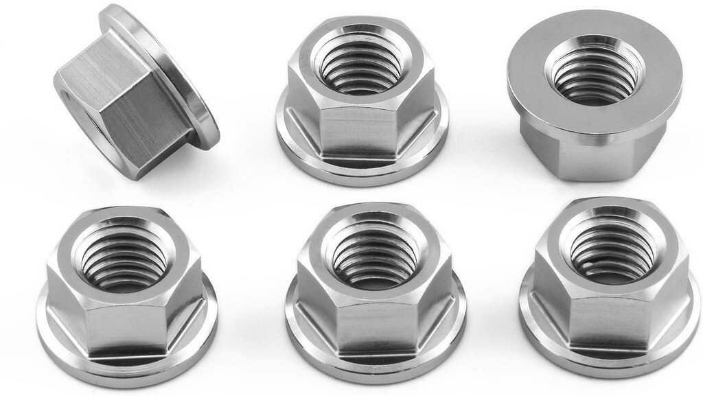 PRO BOLT プロボルト スプロケットナット スプロケットボルト・ナット 駆動系 カラー：ナチュラル チタン