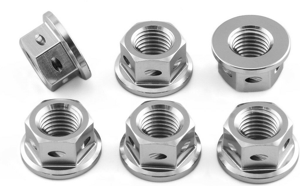 PRO BOLT プロボルト スプロケットナット APRILIA アプリリア BENELLI ベネリ DUCATI ドゥカティ HONDA ホンダ KAWASAKI カワサキ KTM SUZUKI スズキ TRIUMPH トライアンフ YAMAHA ヤマハ スプロケットボルト・ナット 駆動系 カラー：ナチュラル チタン