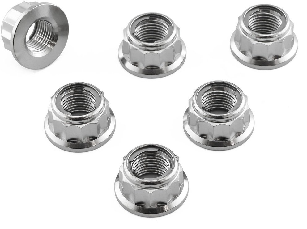 PRO BOLT プロボルト スプロケットナット 12角(バイヘックス) 1098S 1098 1199 Panigale 1299 S 899 959 Monster 1200R V4S Streetfighter Supersport 950 XDiavel DUCATI ドゥカティ スプロケットボルト・ナット 駆動系 カラー：ナチュラル チタン