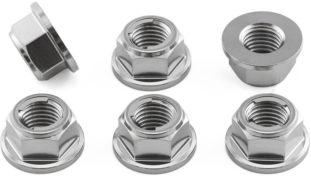 PRO BOLT プロボルト スプロケットナット Lock APRILIA アプリリア BENELLI ベネリ DUCATI ドゥカティ HONDA ホンダ KAWASAKI カワサキ KTM SUZUKI スズキ TRIUMPH トライアンフ YAMAHA ヤマハ スプロケットボルト・ナット 駆動系 カラー：ナチュラル チタン