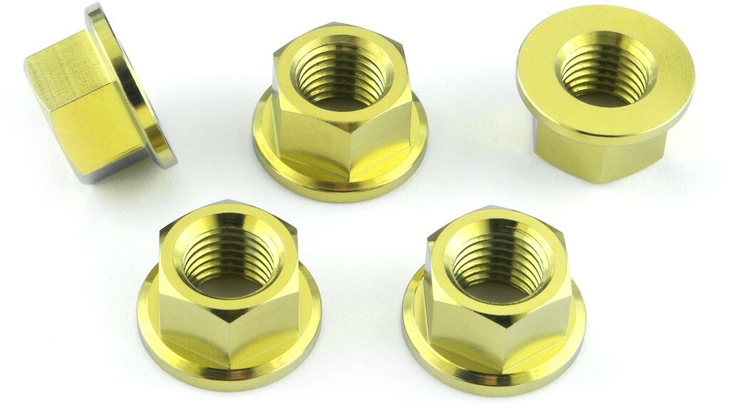 PRO BOLT プロボルト スプロケットナット APRILIA アプリリア DUCATI ドゥカティ HONDA ホンダ KAWASAKI カワサキ MV AGUSTA アグスタ SUZUKI スズキ TRIUMPH トライアンフ YAMAHA ヤマハ スプロケットボルト・ナット 駆動系 カラー：ゴールド