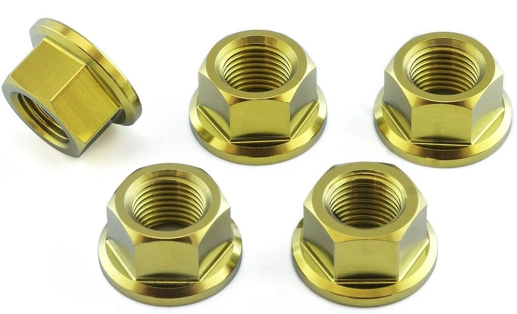 PRO BOLT プロボルト スプロケットナット 899 Panigale 959 Hypermotard 950 Monster 821 DUCATI ドゥカティ スプロケットボルト・ナット 駆動系 カラー：ゴールド
