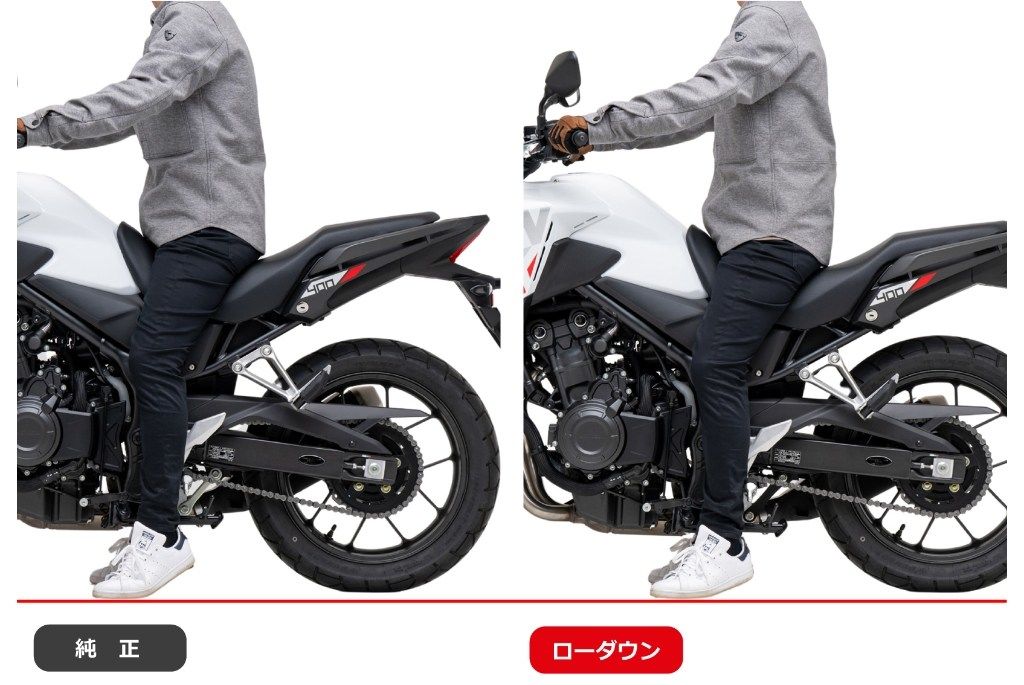 EFFEX エフェックス ローダウンキット CBR400R NX400 HONDA ホンダ サスペンション 足回り