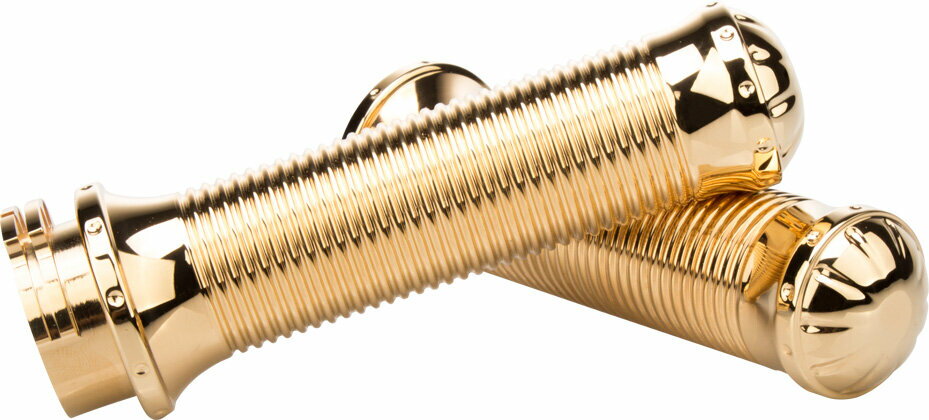 Vity’s Design ビティズデザイン GRIPS FULL MATERIAL グリップ 汎用 HARLEY-DAVIDSON ハーレーダビッドソン ハンドル 仕上げ(ミラー／ブラケット)：ゴールド
