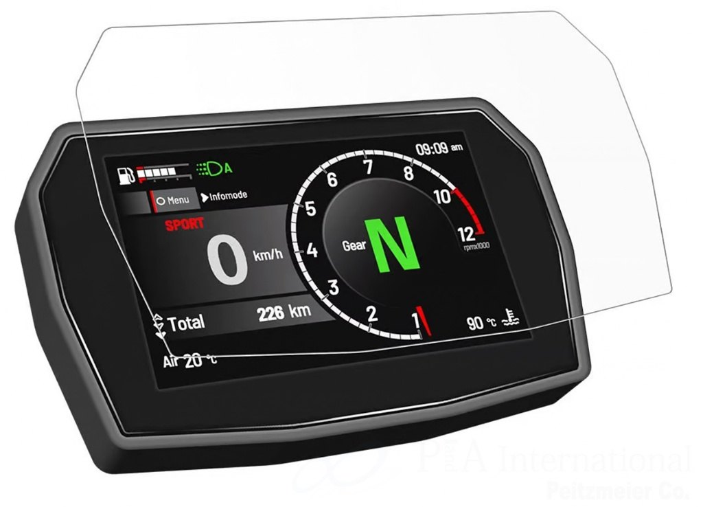 P&A International P&Aインターナショナル メーターパネルプロテクションフィルム＆作業用ツールセット Multistrada V2 S V2S Panigale Streetfighter DUCATI ドゥカティ メーターフィルム メーター・インジケーター関係 電装系