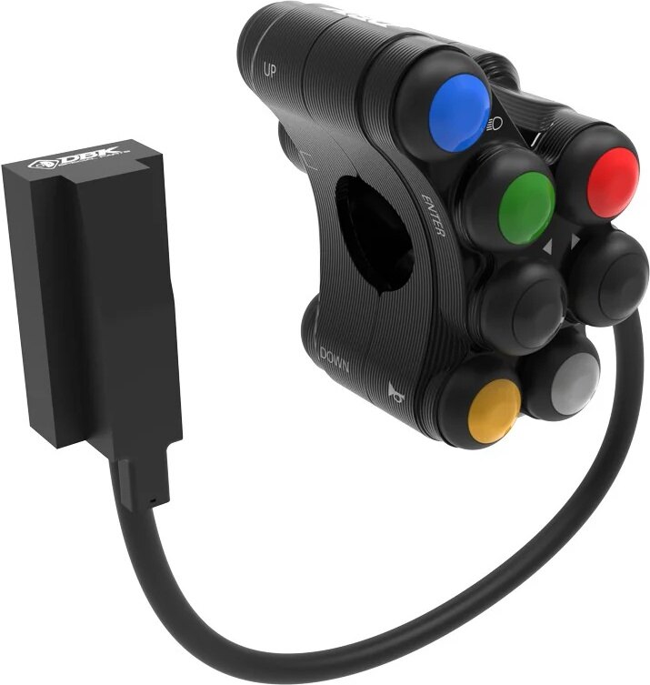 DUCABIKE (DBK) ドゥカバイク (ディービーケー) 12ボタン レーシングスイッチASSY (ストリート用) PANIGALE V4 S STREETFIGHTER DUCATI ドゥカティ ハンドルスイッチ・スイッチボックス ハンドル周辺パーツ ハンドル