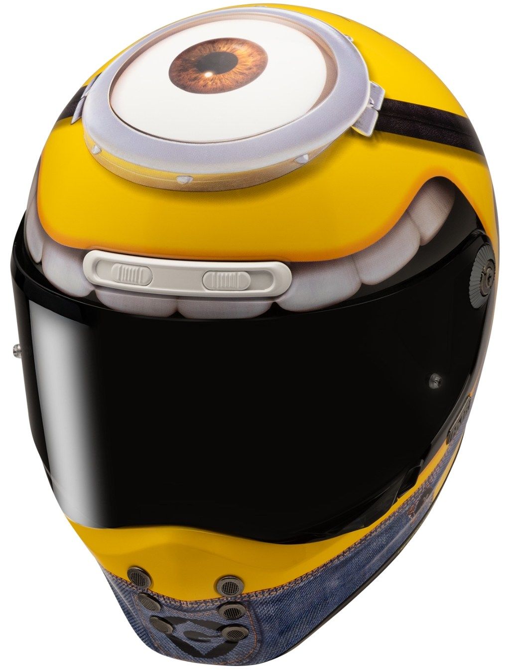HJC エイチジェイシー HJH281 V10 ミニオンズ スチュアート フルフェイスヘルメット ヘルメット