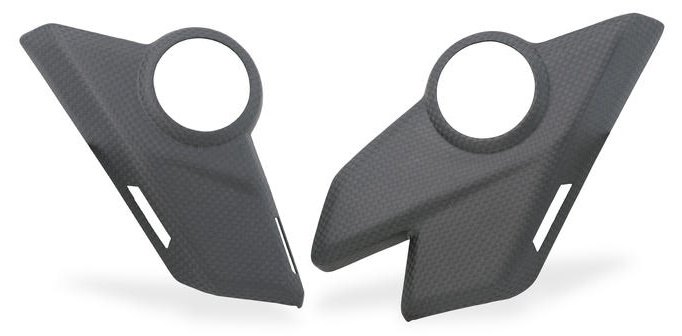 CNC Racing シーエヌシーレーシング 穴あきフレームサイドプレート下部カバー Multistrada V4 Pikes Pe..