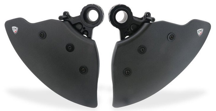 CNC Racing シーエヌシーレーシング GPダクト EVO - フロントブレーキ冷却システム カーボングロス エ..