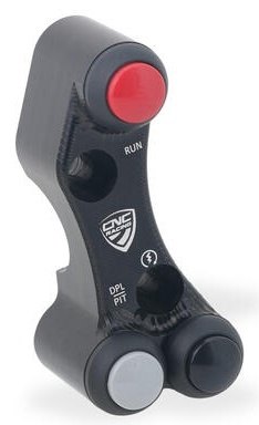 CNC Racing シーエヌシーレーシング 右ハンドルスイッチ レース3ボタン - ブレンボビレットCNCおよび鍛造ブレーキマスターシリンダー PANIGALE V4 S DUCATI ドゥカティ ハンドルスイッチ・スイッチボックス ハンドル周辺パーツ ハンドル