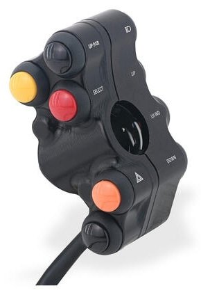 CNC Racing シーエヌシーレーシング 左ハンドルスイッチ PANIGALE V4 S DUCATI ドゥカティ ハンドルスイッチ・スイッチボックス ハンドル周辺パーツ ハンドル