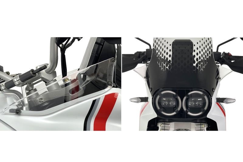 CNC Racing シーエヌシーレーシング エアーデフレクター DESERTX 937 DUCATI ドゥカティ スクリーン 外装