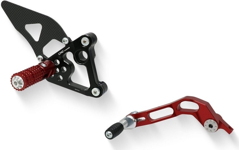 CNC Racing シーエヌシーレーシング Adjustable rear sets Ducati 848 1098 1198 バックステップ ステ..