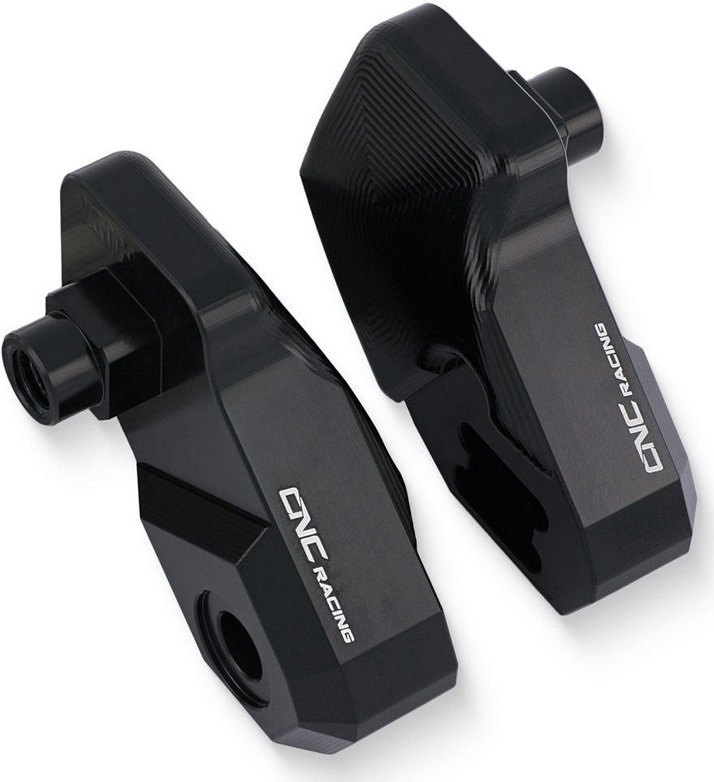 CNC Racing シーエヌシーレーシング Riser 20 mm kit for footpegs EASY and TOURING driver DUCATI ド..