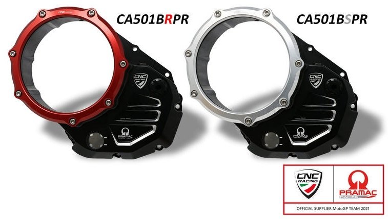 CNC Racing シーエヌシーレーシング クリアカバー油浴クラッチ クラッチカバー エンジンパーツ エンジン