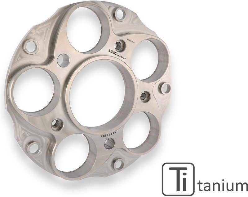 CNC Racing シーエヌシーレーシング Cush drive hub flange 5 holes Ducati - TITANIUM DUCATI ドゥカティ マフラーフランジ マフラー