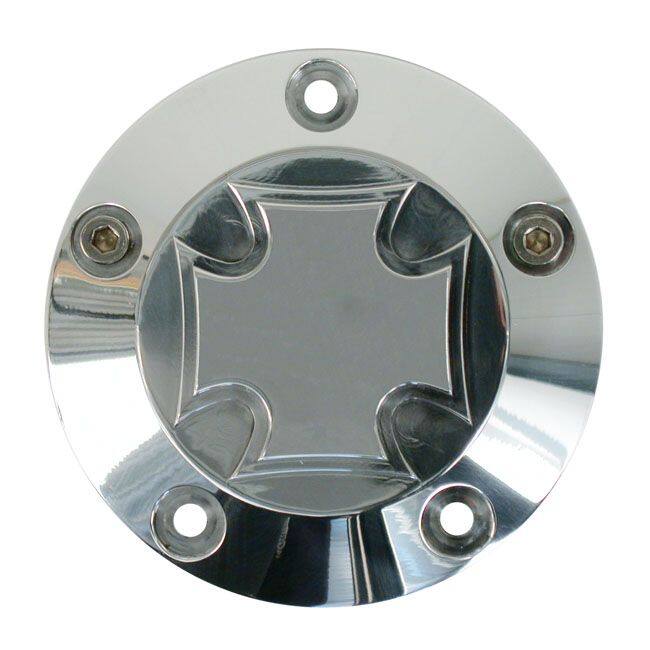 CPV シーピーブイ ポイントカバー MALTESE CROSS【POINT COVER CROSS】 99-17 Twin Cam HARLEY-DAVIDSON ハーレーダビッドソン ポイントカバー・パルスカバー エンジンパーツ エンジン