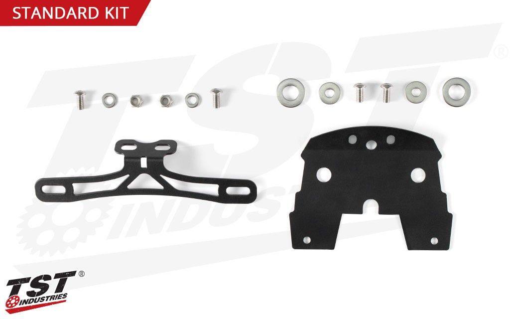 TST ティーエスティー ELITE-1 フェンダーエリミネーター Monkey HONDA ホンダ フェンダーレスキット フェンダー関連 外装 ライセンスプレートライセンスプレートブラケットタイプ：Standard(Fixed)