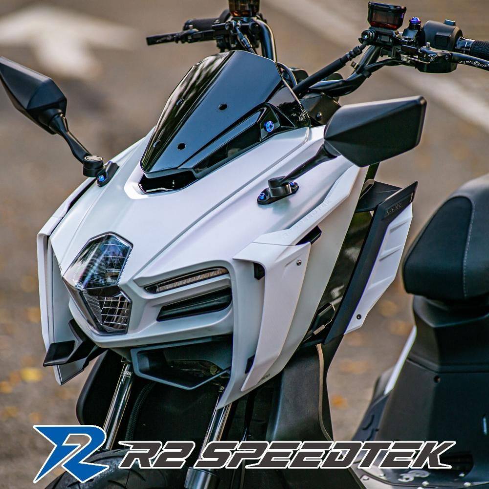 R2 SpeedTek アールツースピードテック SWL サイドスポイラーキット MMBCU SYM スポイラー・ウイング ..