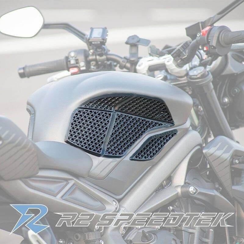 R2 SpeedTek アールツースピードテック タンクパッド STREET TRIPLE 765 (17-22) R TRIUMPH トライアンフ タンク関連 外装