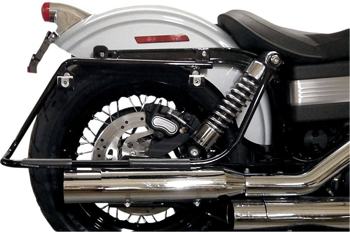 SUMAX スーマックス MOUNTS S-BAG BLK 91-05FXD  Dyna Daytona - FXDB 1992 Glide Custom FXDC Low Rider FXDL 1993 2005 Sturgis 1991 Super FXD Injected I Sport FXDX 1999 2004 HARLEY-DAVIDSON ハーレーダビッドソン バッグ・ボックス取り付けステー