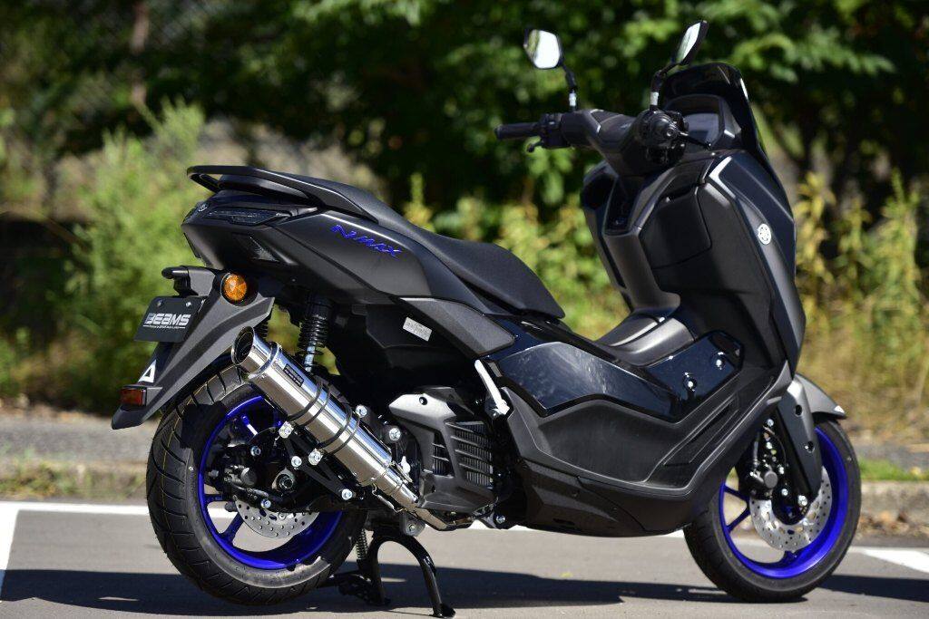 樂天商城 - BEAMS ビームス R-EVO2 政府認証 N-MAX125 YAMAHA ヤマハ フルエキゾーストマフラー マフラー サイレンサータイプ：ステンレスサイレンサー／重量：3.35kg【純正4.95kg】