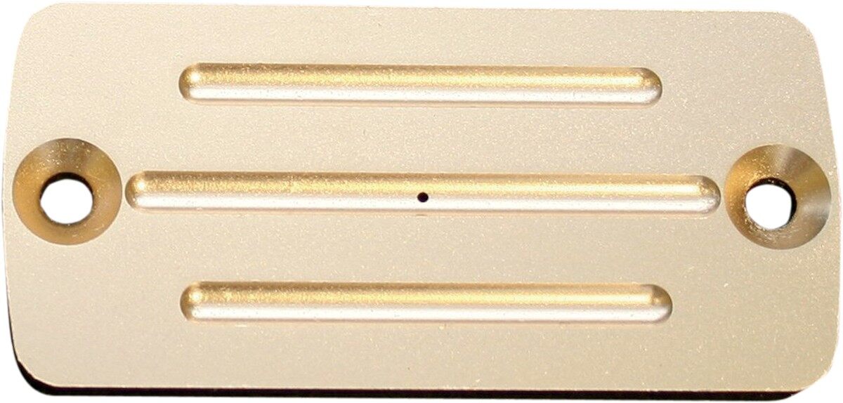 ACCUTRONIX アキュトロニクス マスタシリンダカバー MILLED ブラス 【COVER M/C BRASS [0610-0634]】 HARLEY-DAVIDSON ハーレーダビッドソン マスターシリンダータンクキャップ・リザーバーカバー ブレーキ