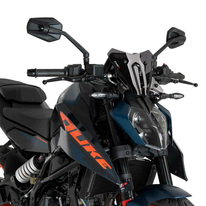 Puig プーチ ニュージェネレーションNKスクリーン SPORT (WINDSHIELD NEW GENERATION SPORT) 125 DUKE 390 KTM スクリーン 外装
