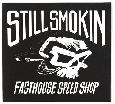 FASTHOUSE ファストハウス ステッカー Still Smokin’ ステッカー・デカール 外装