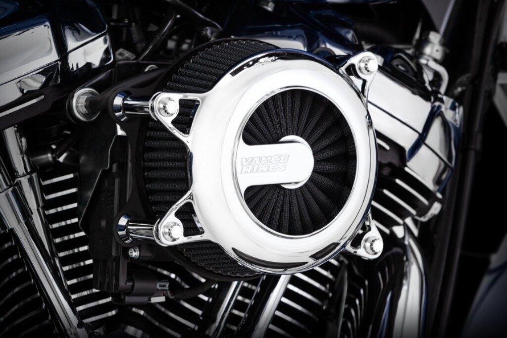VANCE&HINES バンス&ハインズ VO2 エアインテイク Rogue ローグ ソフテイルファミリー ツーリングファミリー HARLEY-DAVIDSON ハーレーダビッドソン エアクリーナー・エアクリーナーエレメント 吸気関連 エンジン カラー：クローム／クロームメッキ仕上げ