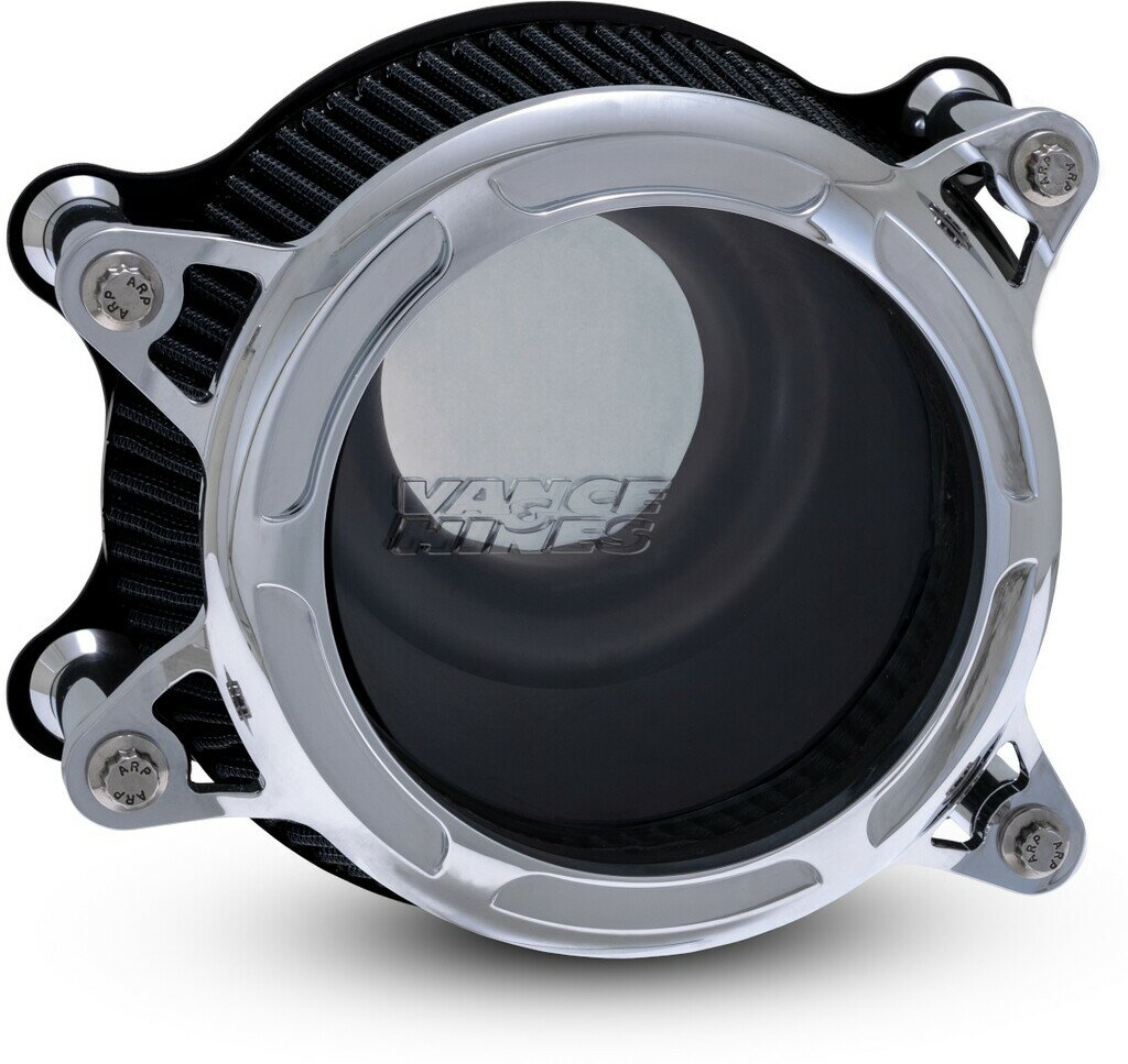 VANCE&HINES バンス&ハインズ VO2 エアインテイク Insight インサイト FXDLS ローライダーS ツーリングファミリー HARLEY-DAVIDSON ハーレーダビッドソン エアクリーナー・エアクリーナーエレメント 吸気関連 エンジン カラー：クローム／クロームメッキ仕上げ