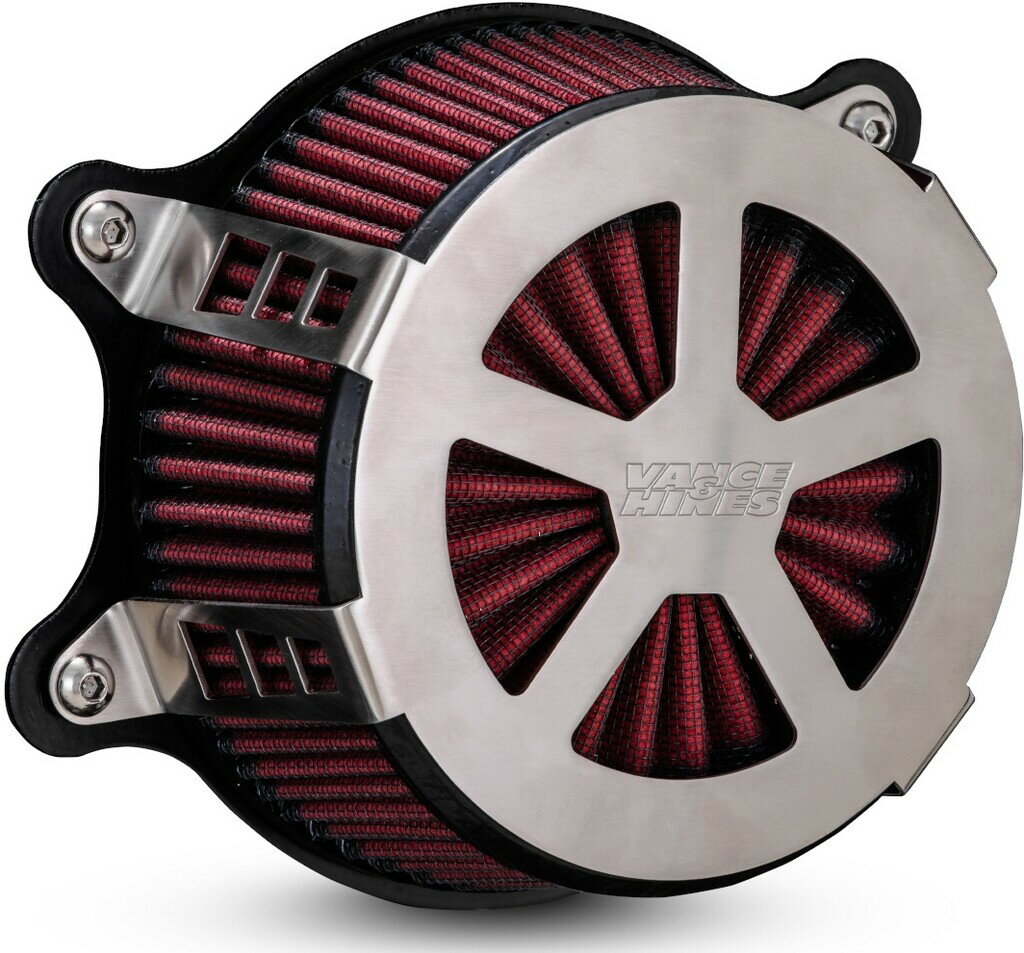 VANCE&HINES バンス&ハインズ VO2 エアインテイク Radiant V レイディエントファイブ FXDLS ローライダーS ツーリングファミリー HARLEY-DAVIDSON ハーレーダビッドソン エアクリーナー・エアクリーナーエレメント 吸気関連 エンジン