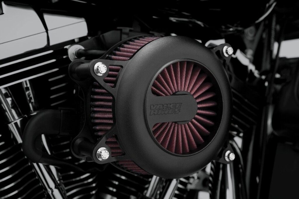 VANCE&HINES バンス&ハインズ VO2 エアインテイク Rogue ローグ スポーツスターファミリー HARLEY-DAVIDSON ハーレーダビッドソン エアクリーナー・エアクリーナーエレメント 吸気関連 エンジン カラー：リンクルブラック／ブラック塗装仕上げ