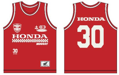 HONDA RIDING GEAR ホンダ ライディングギア MOUSSY BASKETBALL SHIRT Tシャツ アパレル