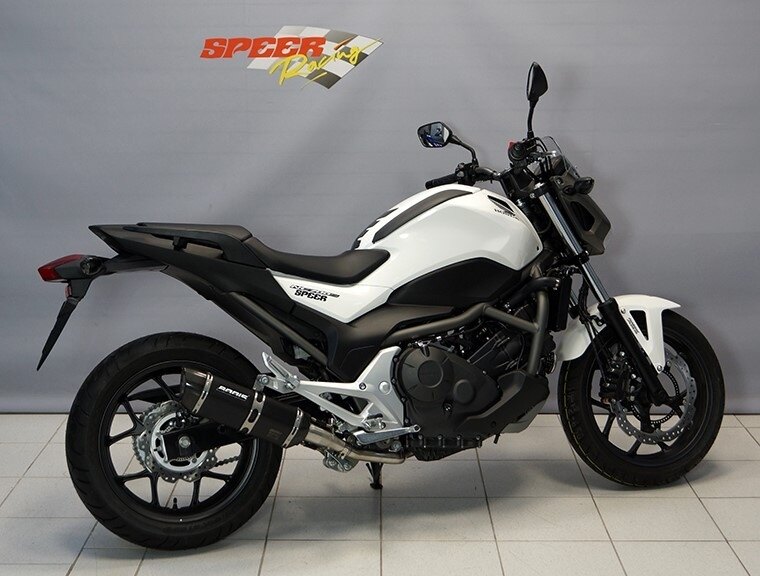 BODIS ボディス スリップオンマフラー ステンレス Black P-TECII NC700(12-14) ヨーロッパ公道走行認可 マフラー