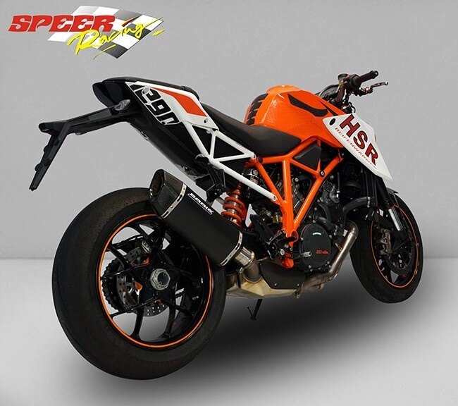 BODIS ボディス PENTA-TEC スリップオンマフラー ステンレスブラック 1290 SUPER DUKE R KTM マフラー