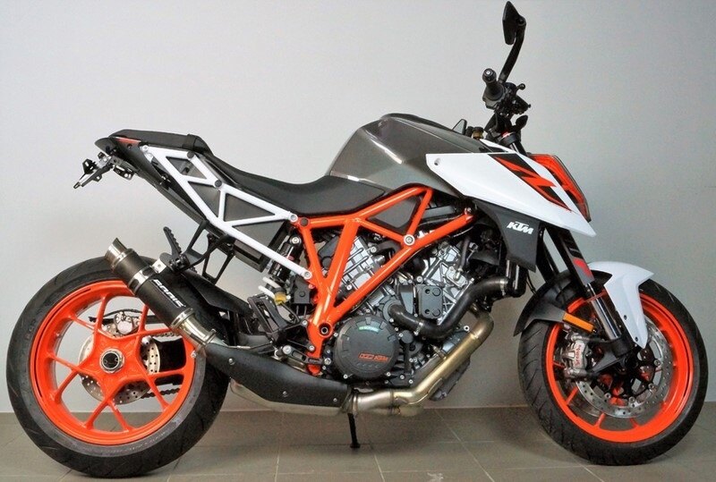 BODIS ボディス GP1-RSN スリップオンマフラー ステンレスブラック 1290 SUPER DUKE R KTM マフラー