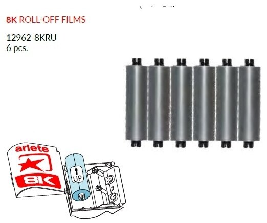 ariete アリート スペア ロールオフフィルム ロールオフ アパレル