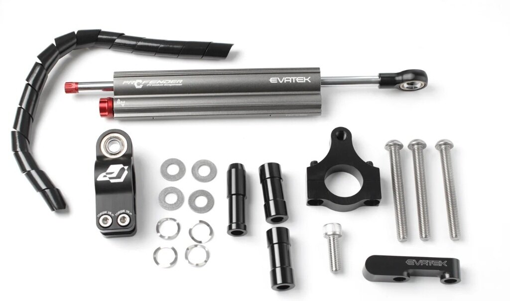 EVATEK エヴァテック エヴァテック×PROFENDER コラボ ステアリングダンパーキット CT125 HONDA ホンダ ステアリングダンパー ハンドル周辺パーツ ハンドル 3