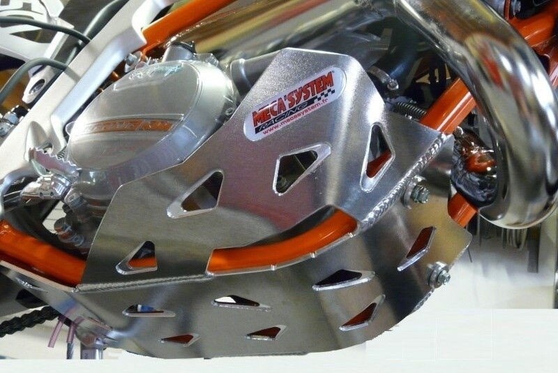 MECASYSTEM メカシステム Aluminum shoe KTM Freeride 250 AM 2014-2017 アンダーガード・スキッドプレート フレーム