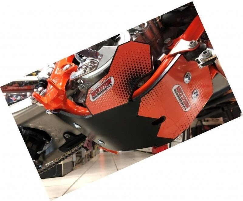 MECASYSTEM メカシステム Sabot HDPE＋deco kit KTM SX 65 from 2018 to 2019 AM 65SX アンダーガード・スキッドプレート フレーム