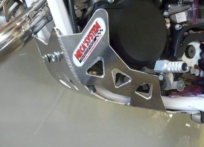 MECASYSTEM メカシステム Sabot aluminum HUSQVARNA TE 2 Tps 125 AM 2014-2016 TE125 ハスクバーナ アンダーガード・スキッドプレート フレーム