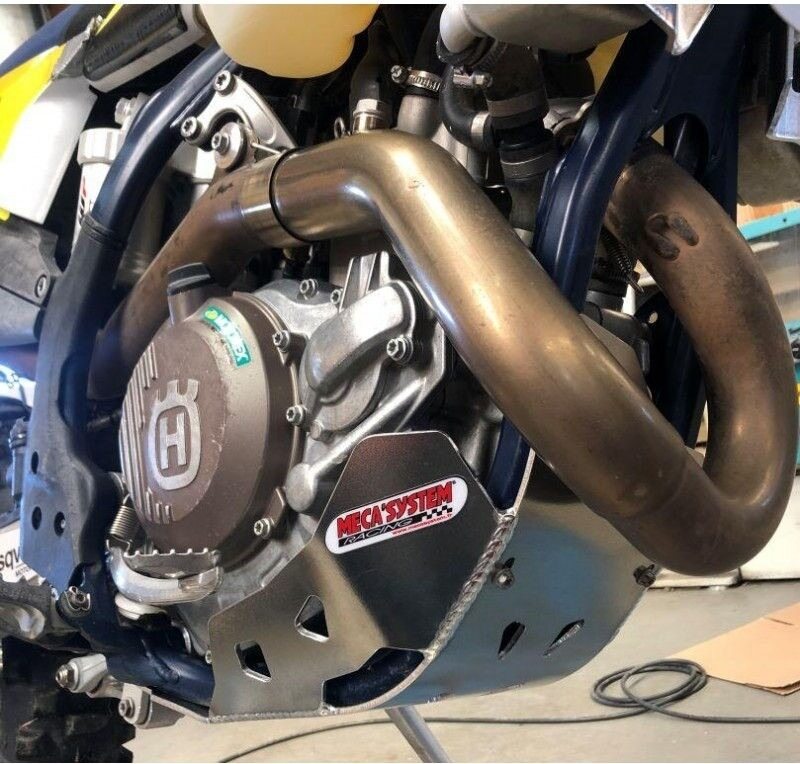 MECASYSTEM メカシステム Aluminum shoe HUSQVARNA FE 450 AM 2020-2021 FE450 ハスクバーナ アンダーガード・スキッドプレート フレーム