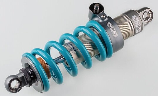 NITRON ナイトロン リアサスペンションモノショック NTR R1 シリーズ F900R BMW リアサスペンション サスペンション 足回り スプリングカラー：ターコイズ