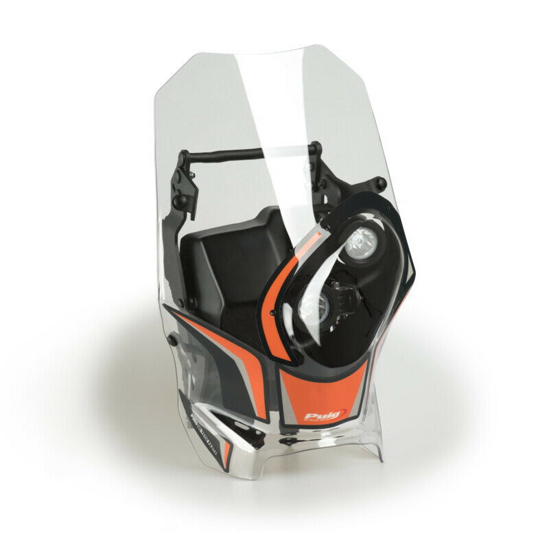 Puig プーチ ラリー セミフェアリング(Rally Semifairing) 125EXC 150EXC TPI 250EXC 250EXC-F 300EXC 350EXC-F 450EXC-F 450EXC 500EXC-F 530EXC KTM スクリーン 外装