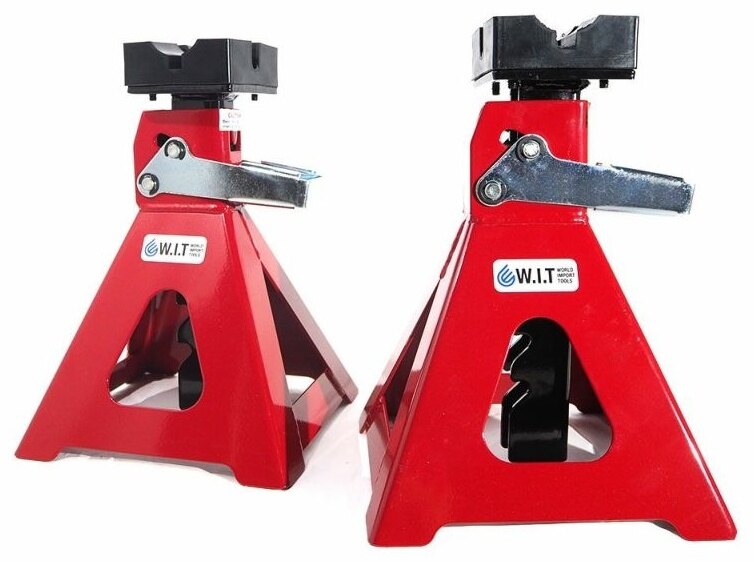 ■商品概要・1セット2個入りで耐荷重は3tonです。・耐荷重：3ton・最低地上高：280mm・最高地上高：430mm・ギア数：6段階(1段階あたり25mm)■詳細説明車の下廻りを作業する時、絶対に必要なのがこのリジットラックです。安定感抜群の設計で、ヘッド部分にラバーを採用しているので車のフレームを傷付ける事が有りません。さらにネックの部分がラチェット式になっており、ワンタッチで高さ調節が出来、大変便利です。■注意点※メーカー都合により商品の仕様変更がある場合がございます。ご了承ください。