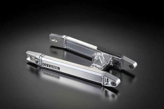OVER オーヴァー スイングアーム モンキー HONDA ホンダ 足回り カラー：シルバー / タイプ：16cmロング モノ NSRホイール幅対応
